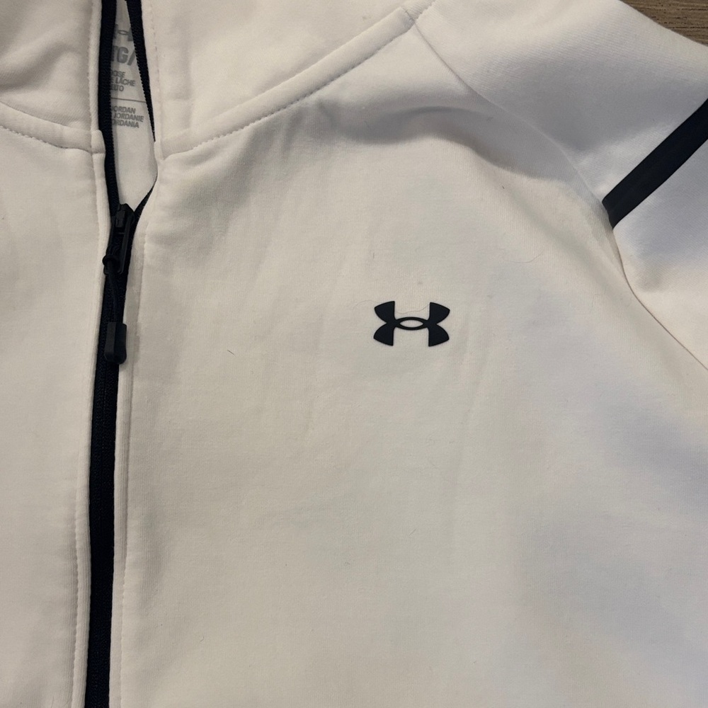 Under Armour white and Black Half-Zip Jacket - Picture 6 of 6